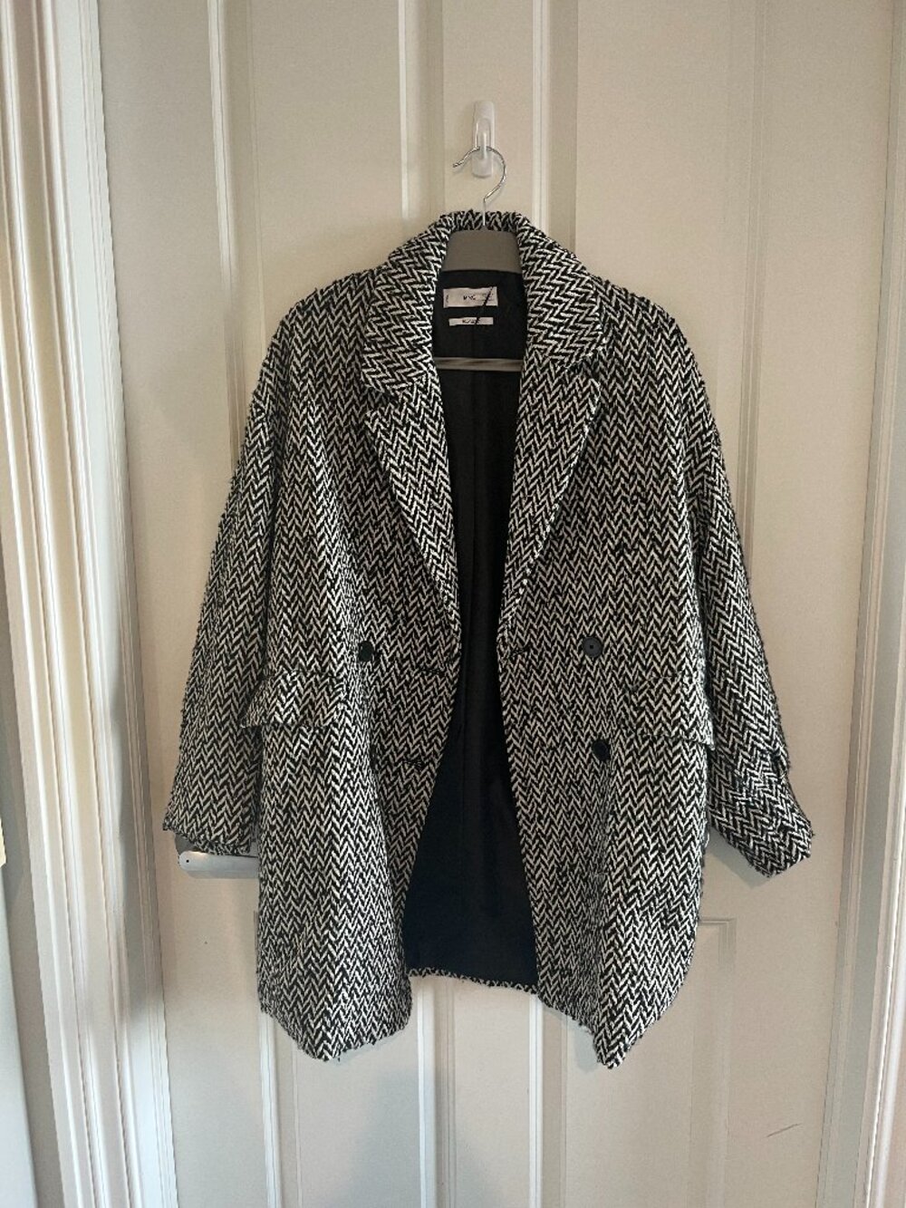 MANGO BW Wool Blend Coat